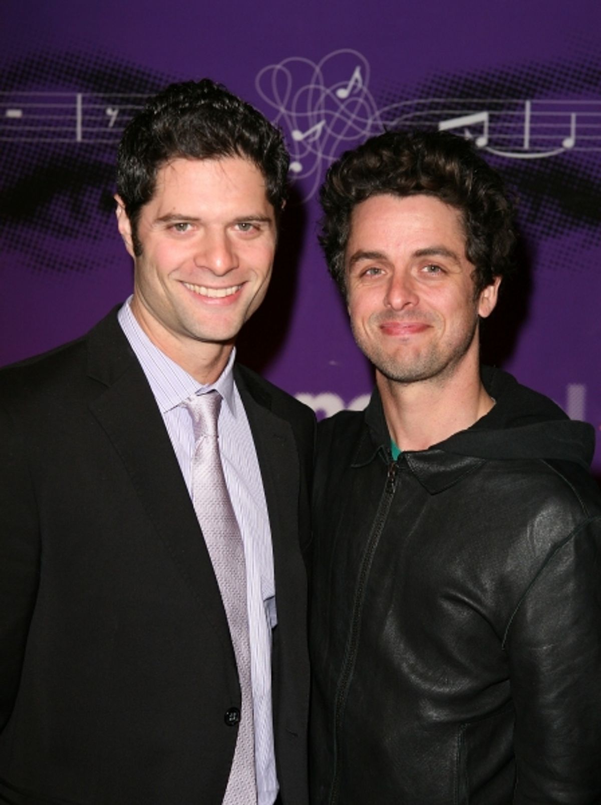 Tom Kitt and Billie Joe Armstrong at 