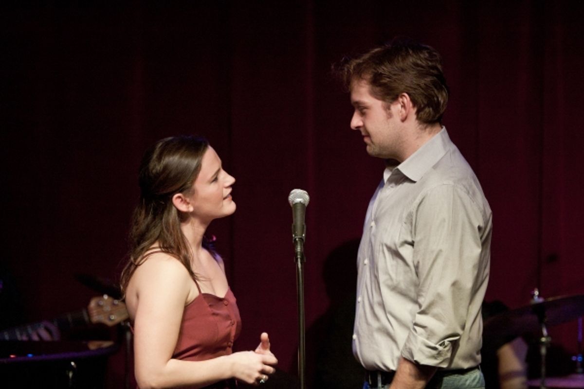 Carrie Manolakos and Andrew Kober at 