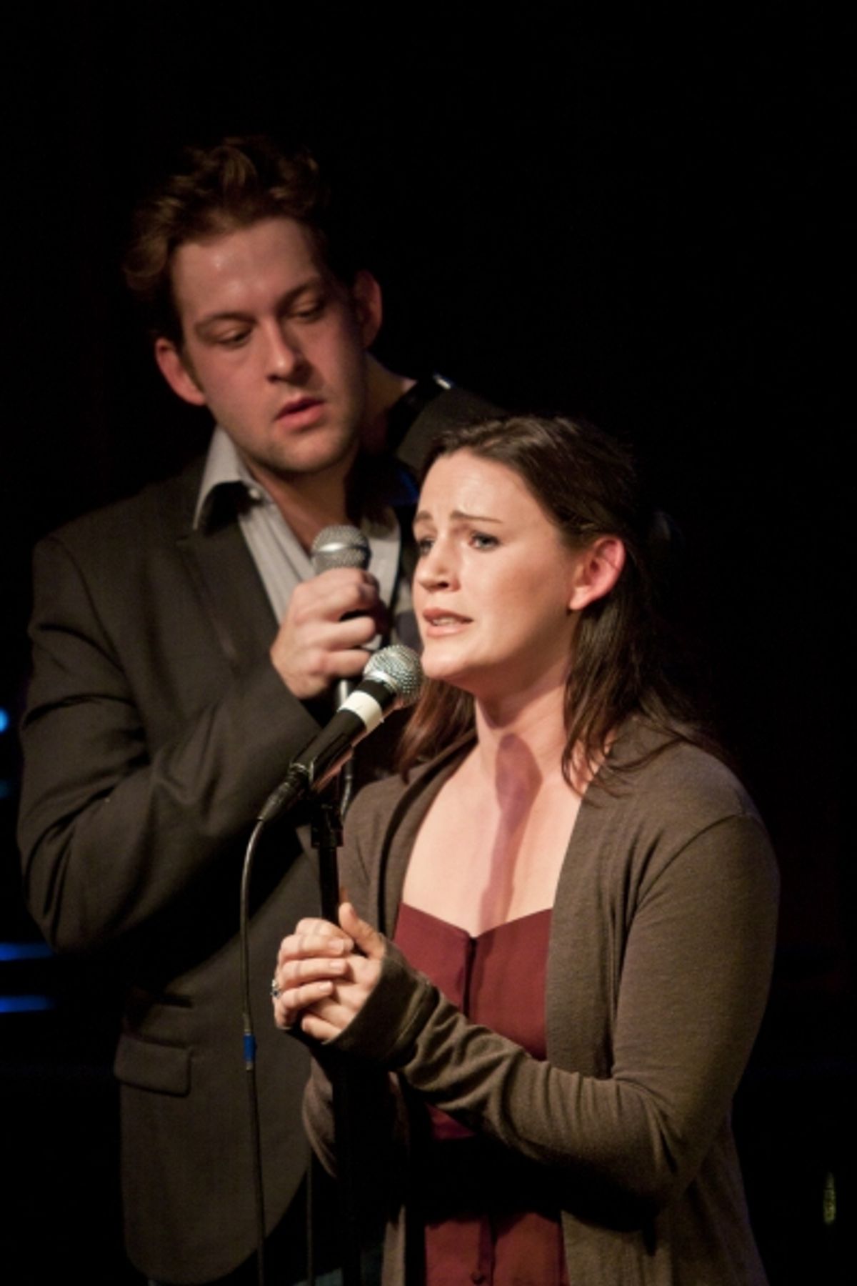 Andrew Kober and Carrie Manolakos at 