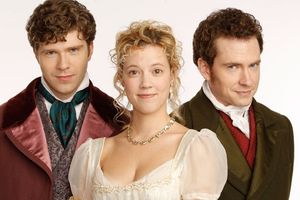 Will Reynolds, Patti Murin, and Adam Monley Photo