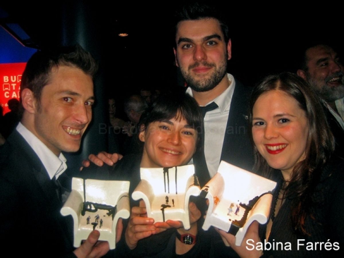 Ferran Gonzalez, Alicia Serrat, Joan Miquel Perez y Gemma Martinez at 