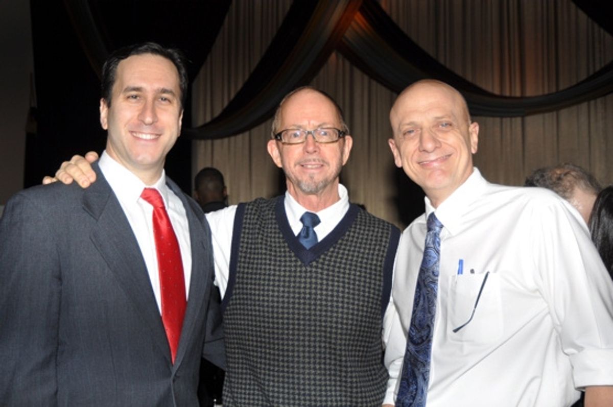 Dan Whitman, Larry Cook and Tom Viola at 