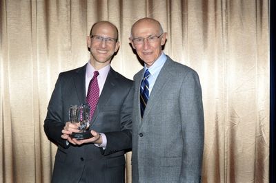 Douglas J. Cohen and  his father Hirsch Cohen Photo
