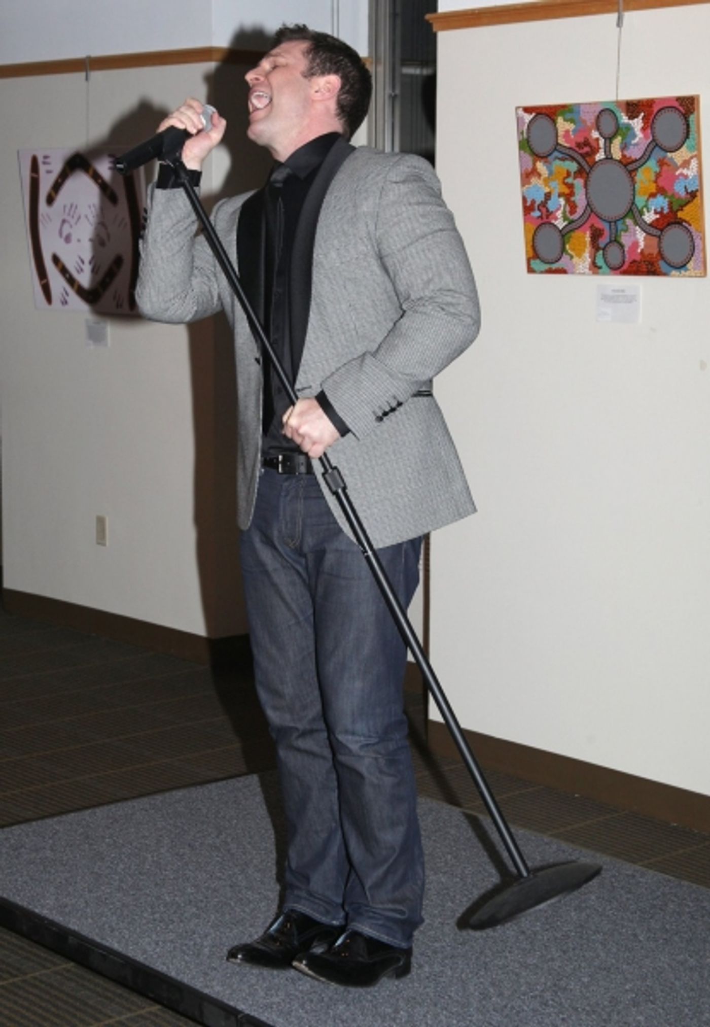 Photo EXCLUSIVE: David Campbell Celebrates CD Release in NYC  Image