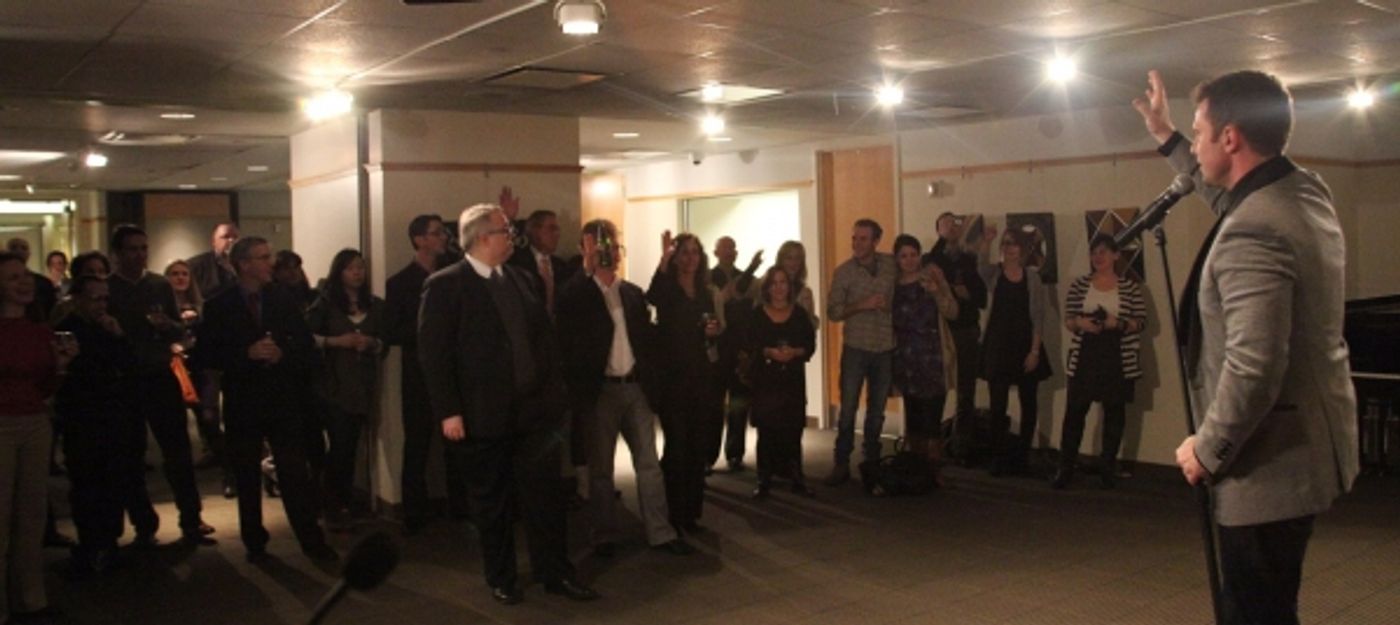 Photo EXCLUSIVE: David Campbell Celebrates CD Release in NYC  Image