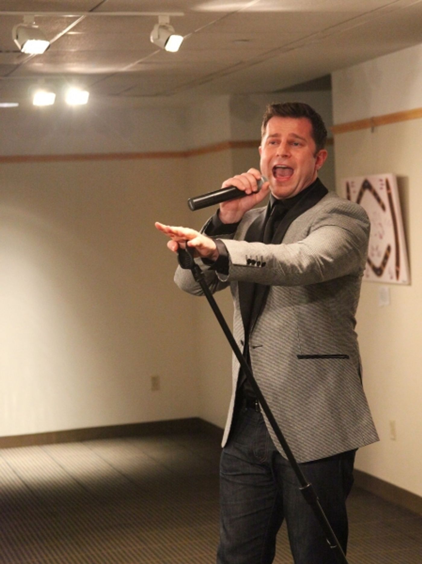 Photo EXCLUSIVE: David Campbell Celebrates CD Release in NYC  Image