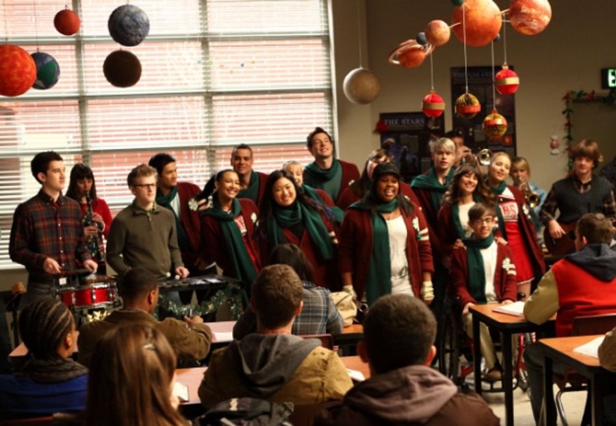 Photo Coverage: A Very GLEE Christmas - First Shots! Image