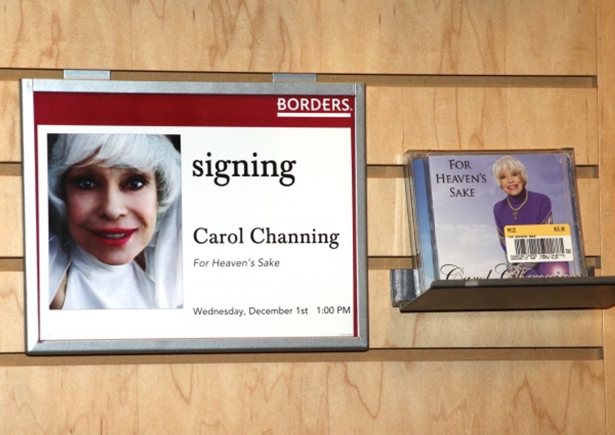 Carol Channing at 