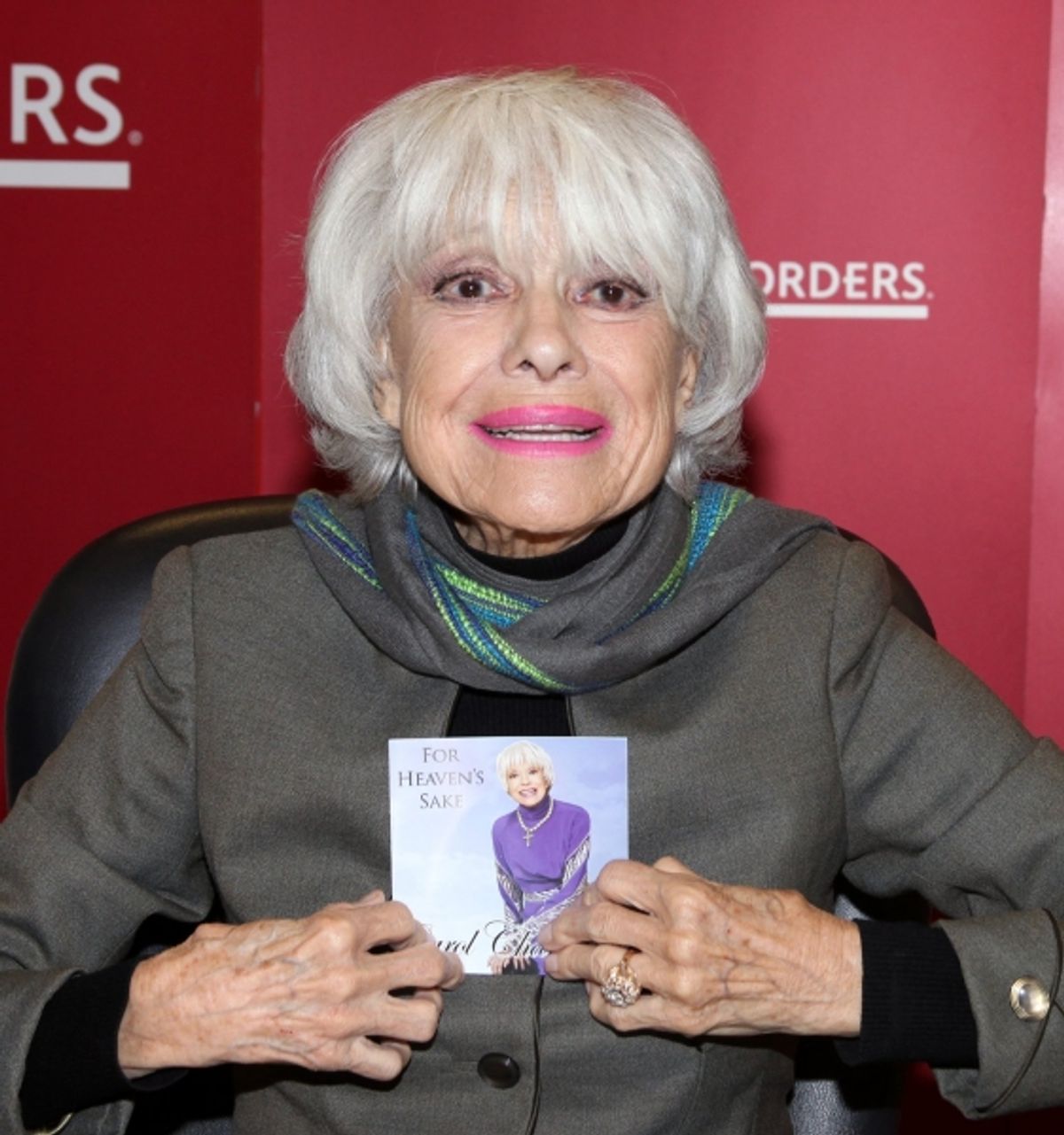 Carol Channing at 