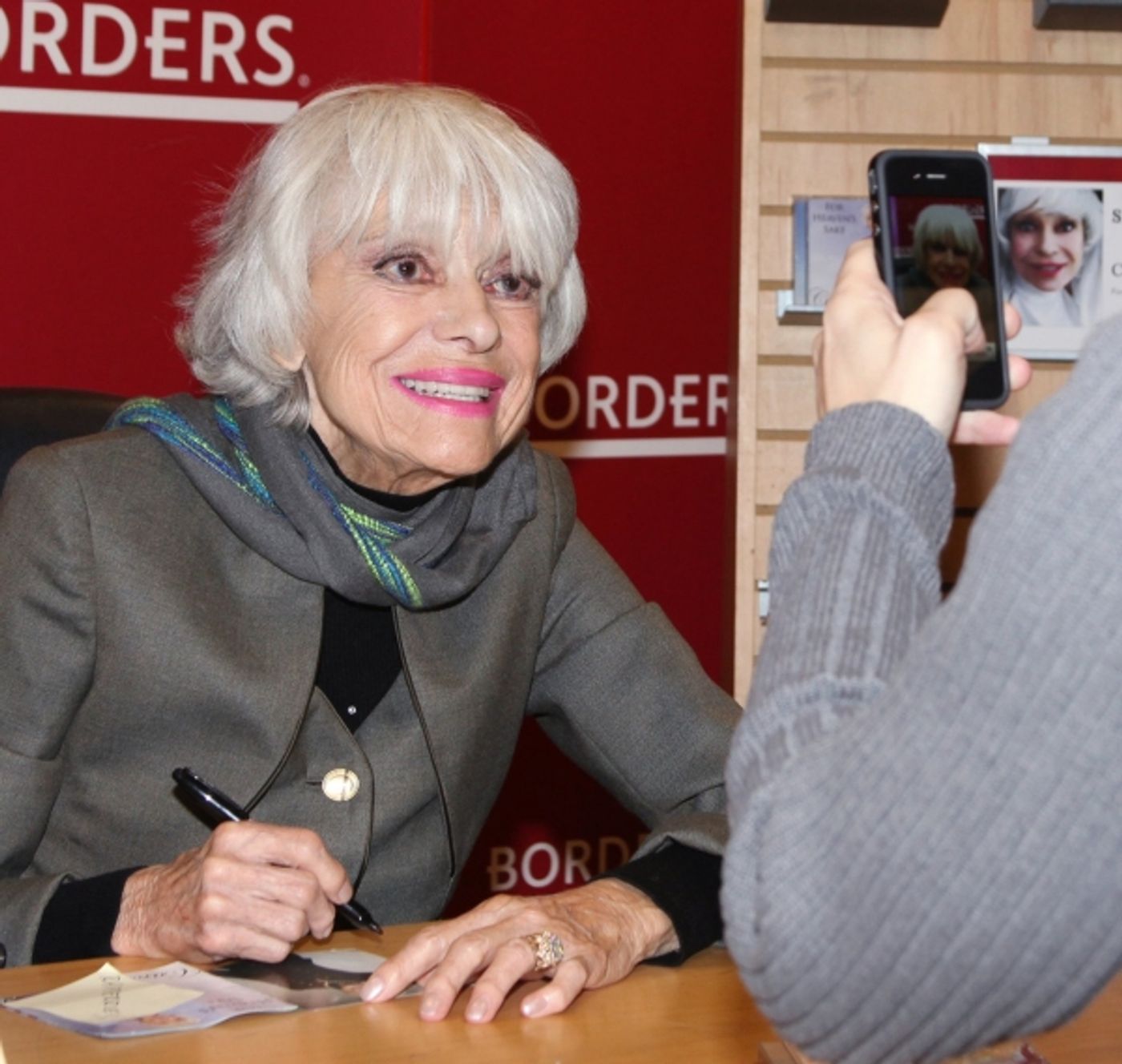 Photo Coverage: Carol Channing Promotes 'For Heaven's Sake' Album at Borders  Image