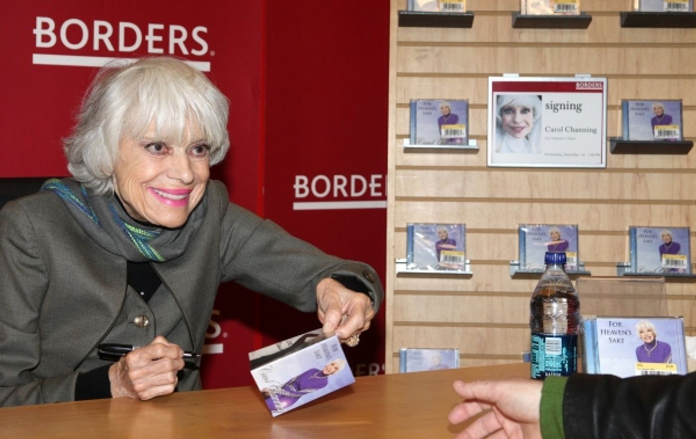 Photo Coverage: Carol Channing Promotes 'For Heaven's Sake' Album at Borders  Image