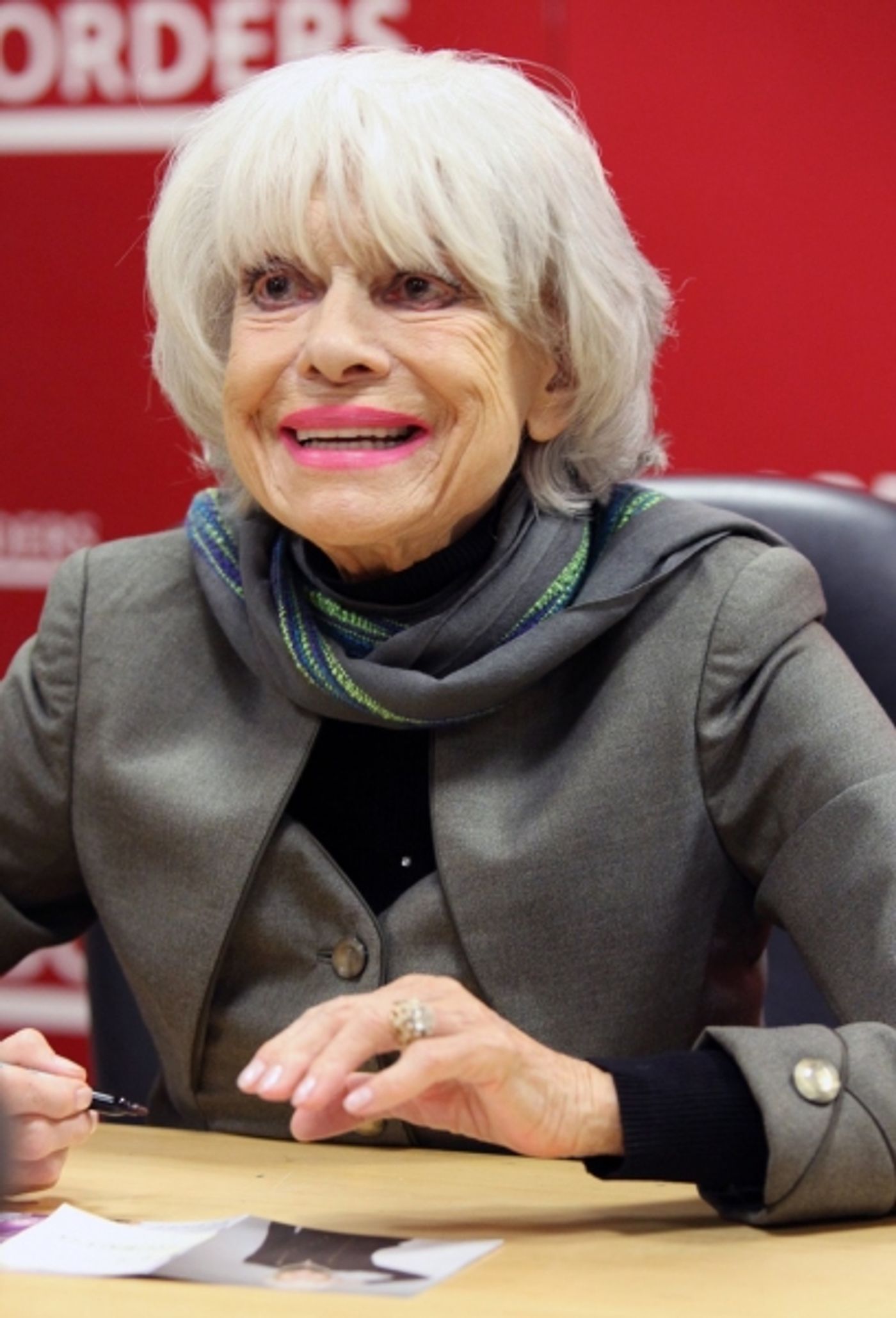 Photo Coverage: Carol Channing Promotes 'For Heaven's Sake' Album at Borders  Image