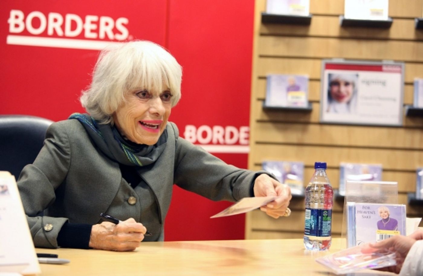 Photo Coverage: Carol Channing Promotes 'For Heaven's Sake' Album at Borders  Image