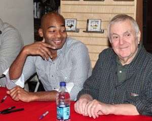 Brandon Victor Dixon & John Kander Photo