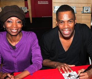 Sharon Washington & Colman Domingo @ BroadwayWorld Sharon Washington & Colman Domingo Photo