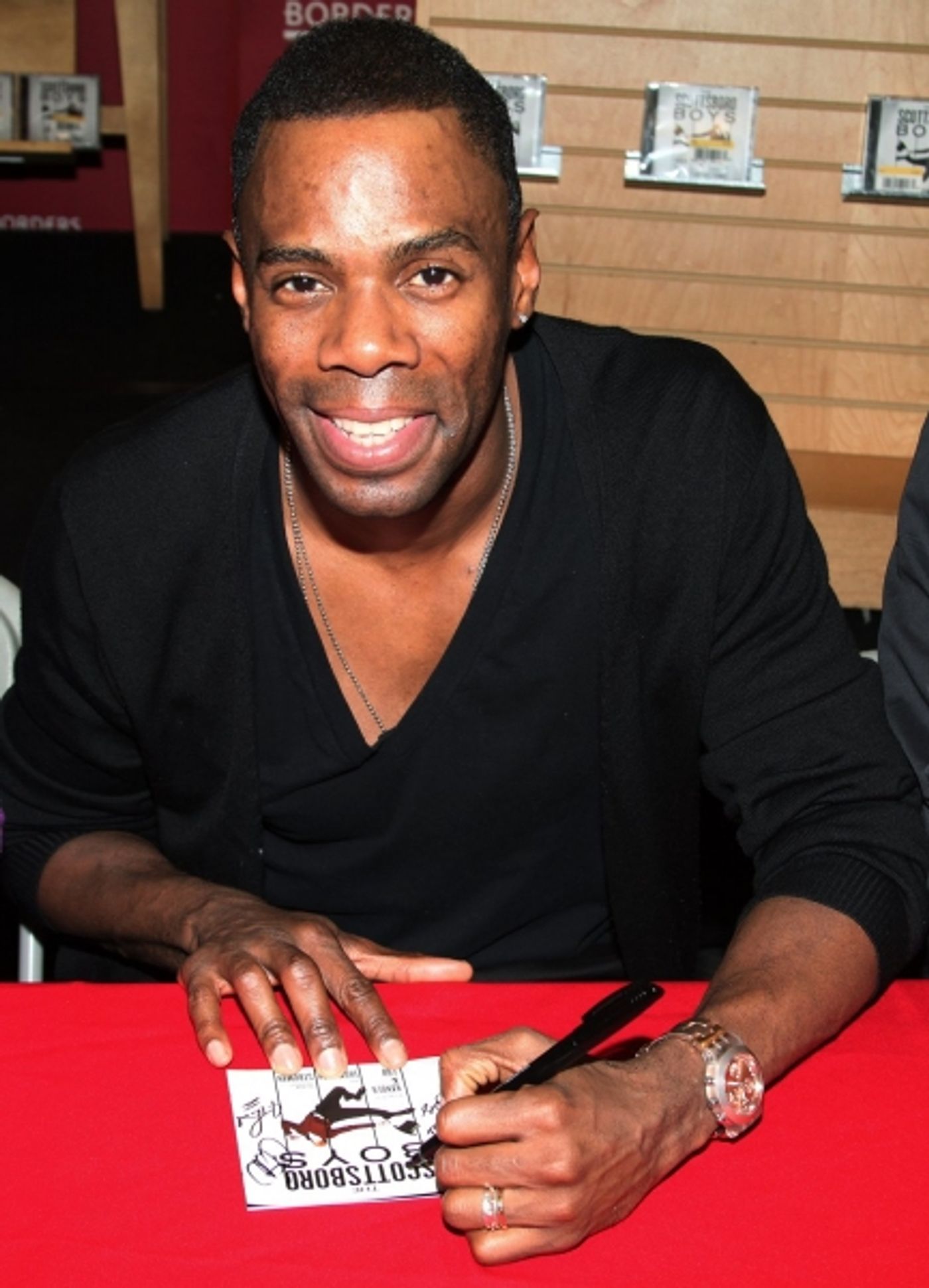 Photo Coverage: John Kander & THE SCOTTSBORO BOYS visit Borders  Image