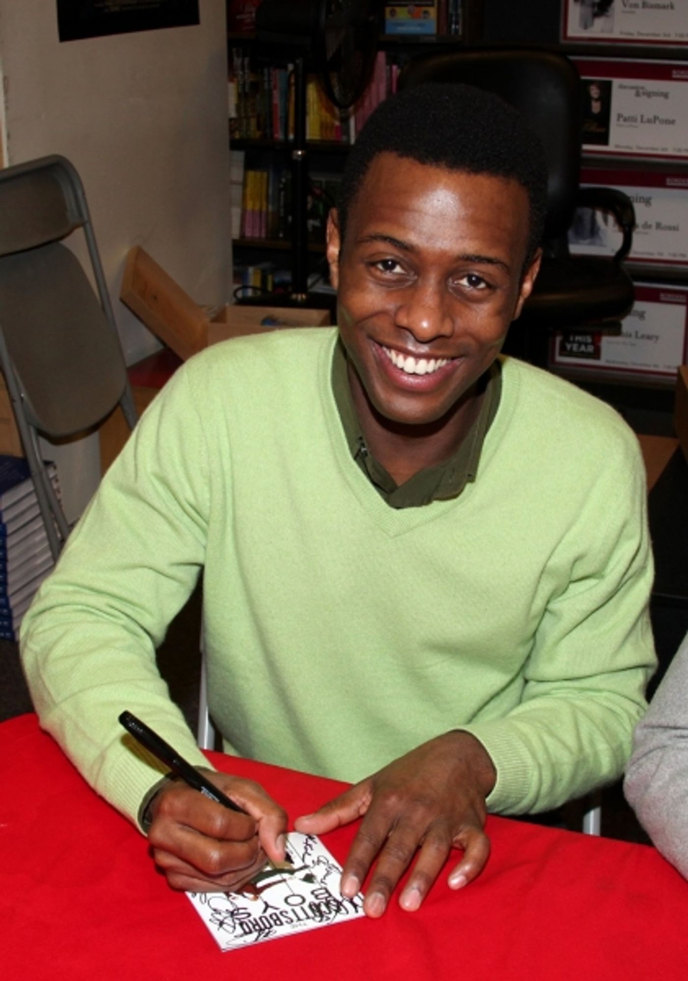 Photo Coverage: John Kander & THE SCOTTSBORO BOYS visit Borders  Image