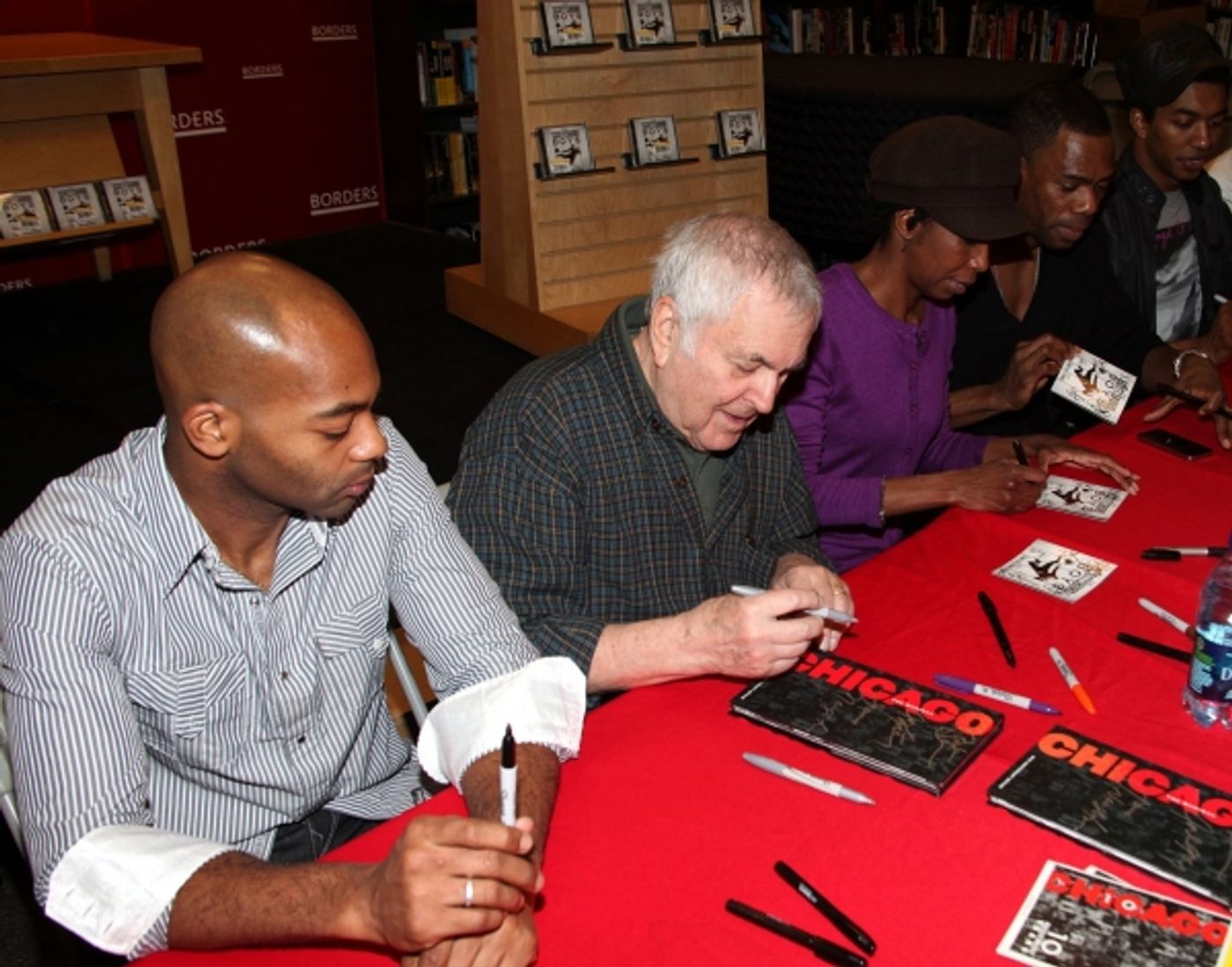 Photo Coverage: John Kander & THE SCOTTSBORO BOYS visit Borders  Image