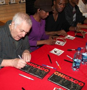 John Kander & Sharon Washington @ BroadwayWorld John Kander & Sharon Washington Photo