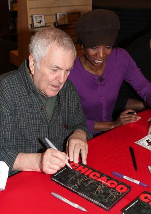 John Kander & Sharon Washington @ BroadwayWorld John Kander & Sharon Washington Photo