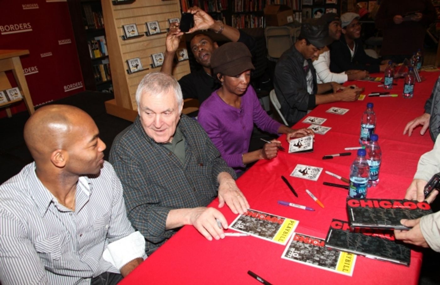 Photo Coverage: John Kander & THE SCOTTSBORO BOYS visit Borders  Image