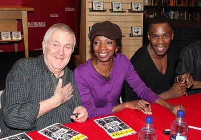 John Kander & Sharon Washington & Colman Domingo Photo