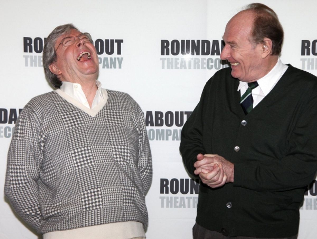 Brian Bedford & Paxton Whitehead at 