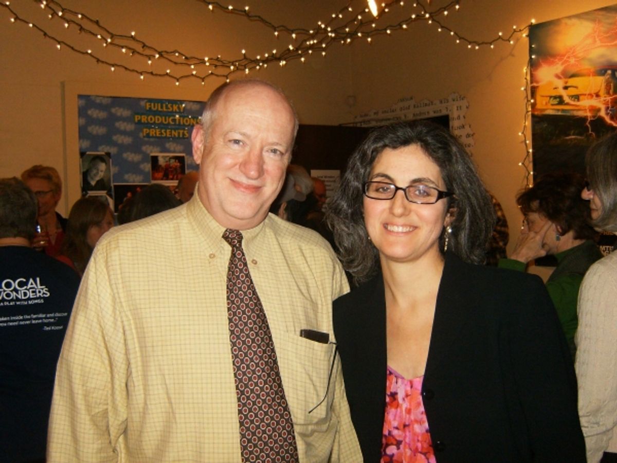 Richard P. White and Susan Charrette at LOCAL WONDERS at Chicago Dramatists