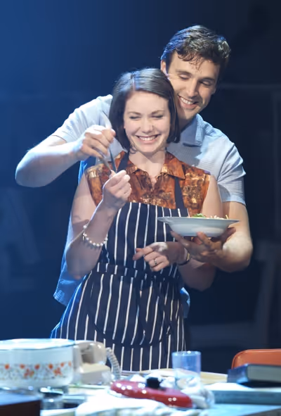 Emma Williams and Michael Xavier Photo