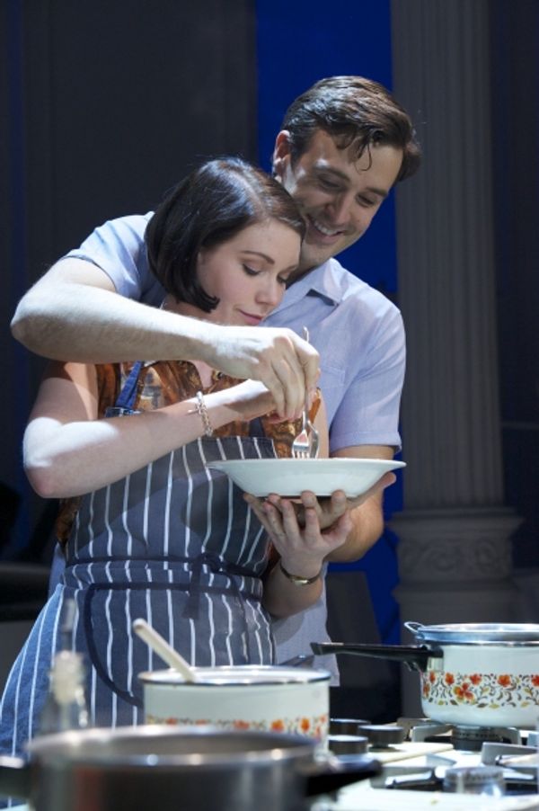 Emma Williams and Michael Xavier Photo