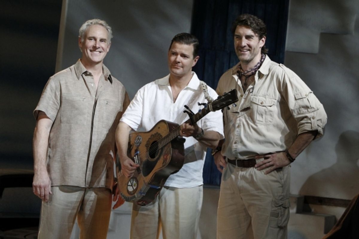 John Dossett, Clarke Thorell and Patrick Boll at 