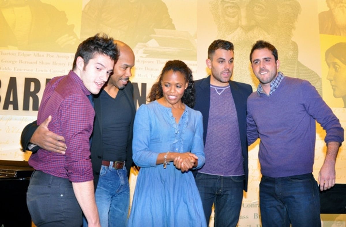 Jesse Vargas, Darius de Haas, Nikki Renee Daniels, Zak Resnick and Scott Alan at 