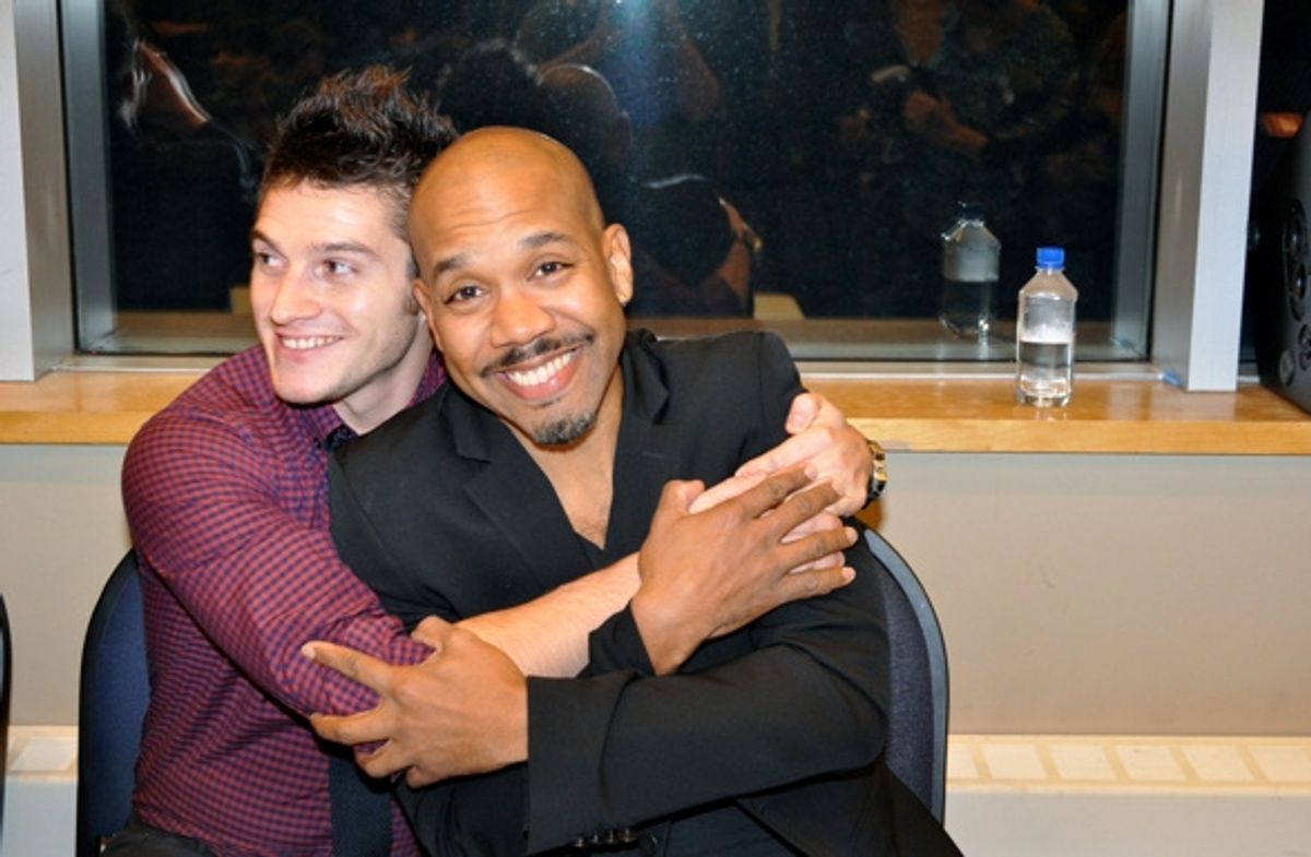 Jesse Vargas and Darius de Haas at 