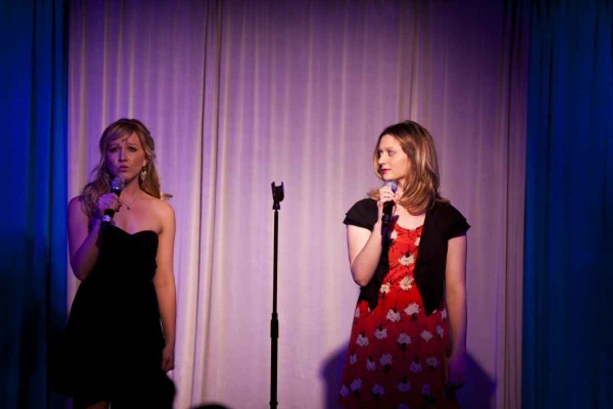 Libby Servais and Felicia Ricci at 