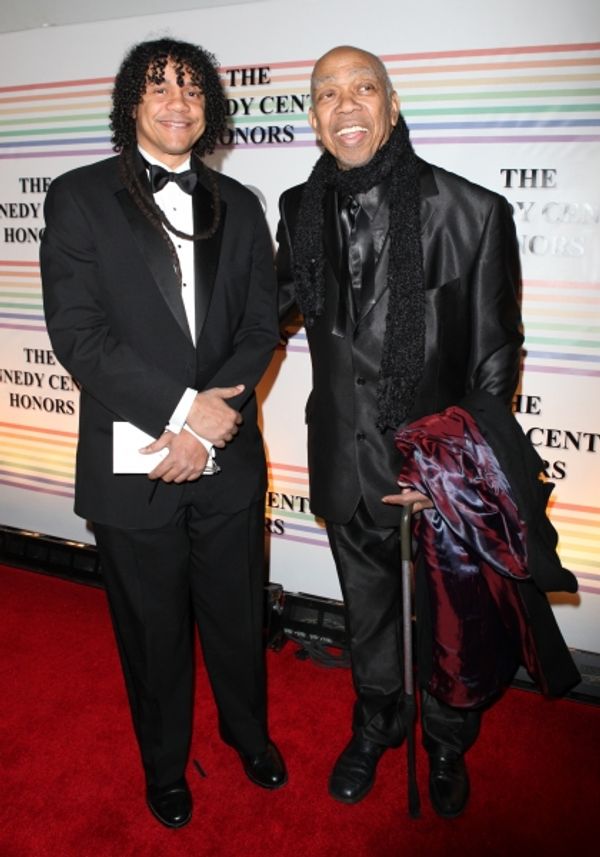 Jeffrey Holder & son Leo Photo