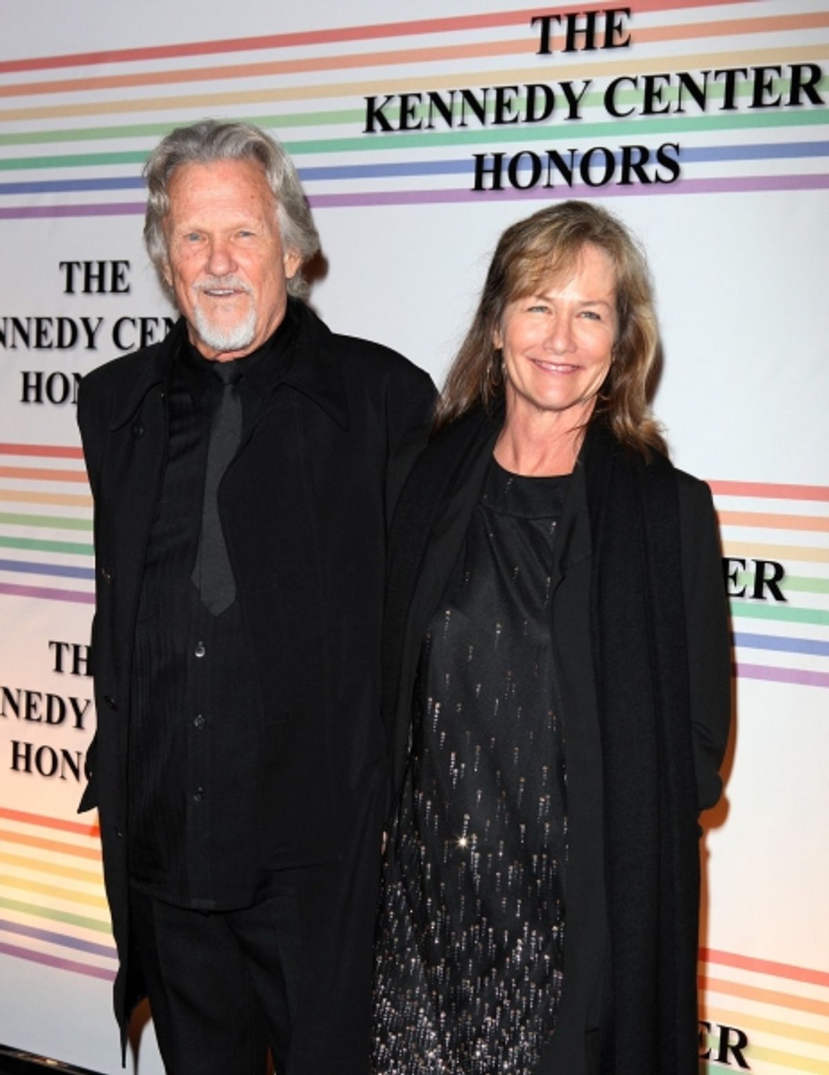Kris Kristofferson & wife Lisa at 