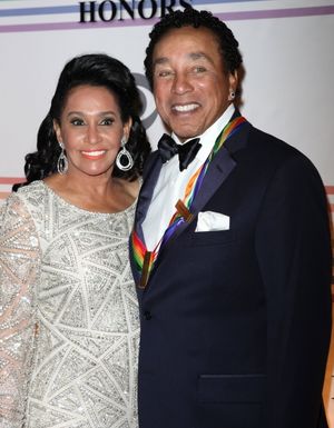 Frances Gladney & Smokey Robinson Photo