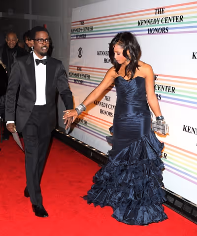 Chris Rock & Malaak Rock Photo