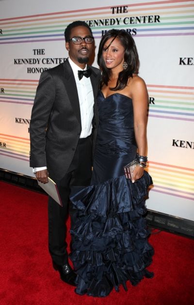 Chris Rock & Malaak Rock Photo