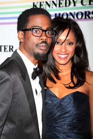 Chris Rock & Malaak Rock Photo