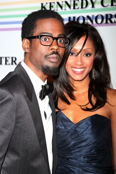 Chris Rock & Malaak Rock Photo