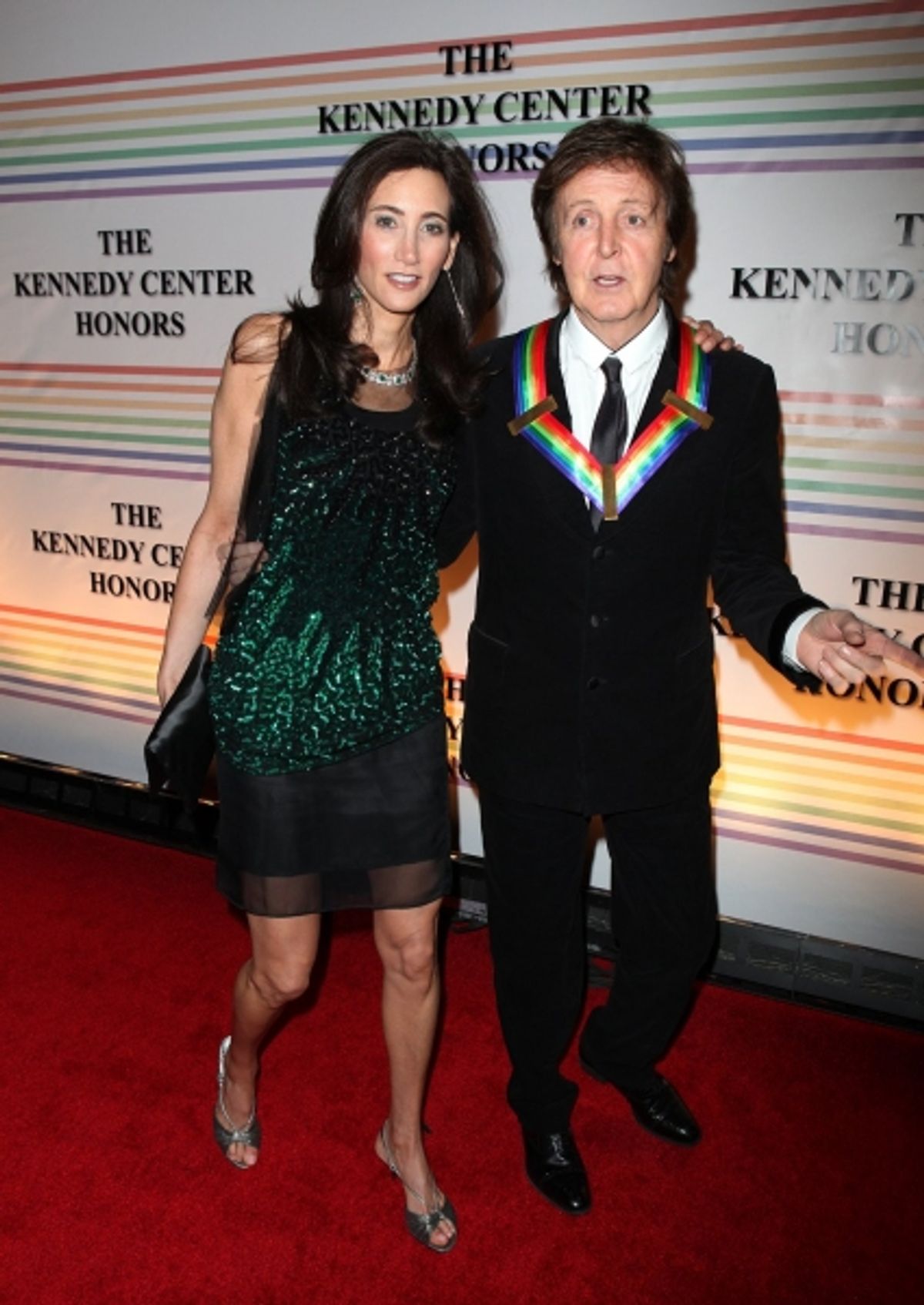 Nancy Shevell & Sir Paul McCartney  at 