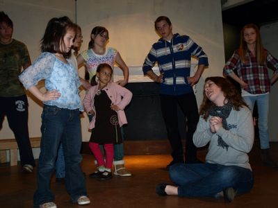 Danielle Sherry and cast Photo