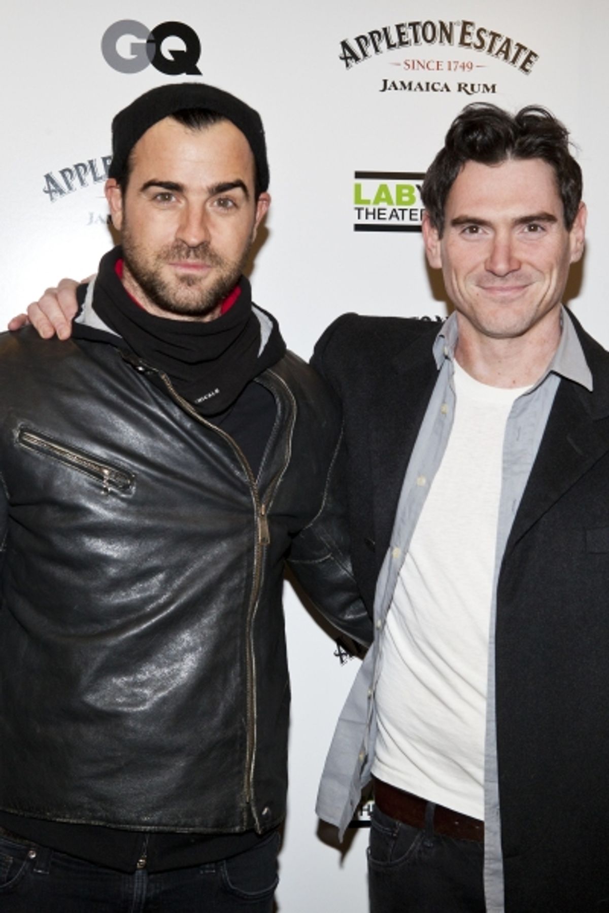 Justin Theroux and Billy Crudup at 