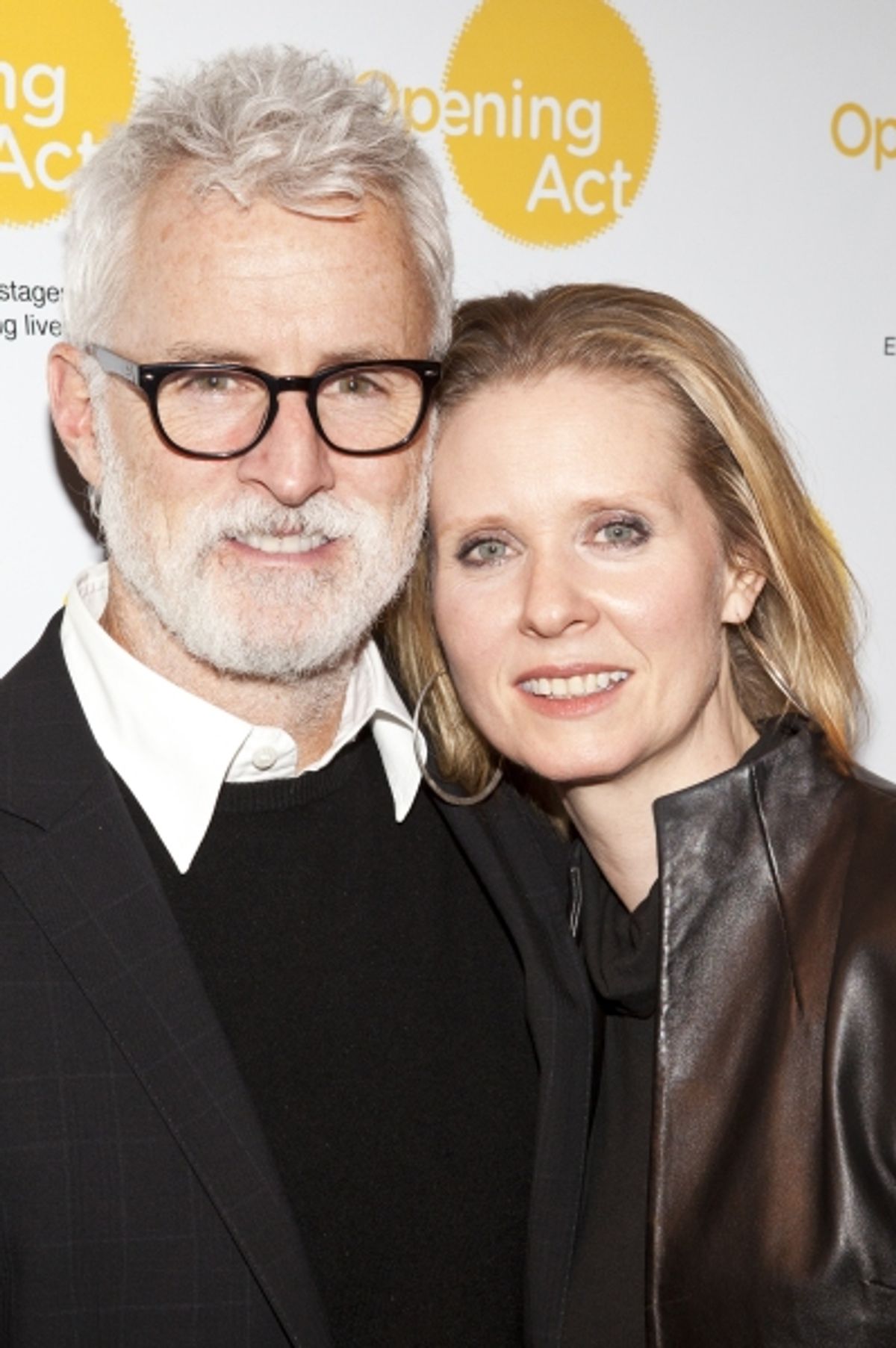 John Slattery and Cynthia Nixon at 
