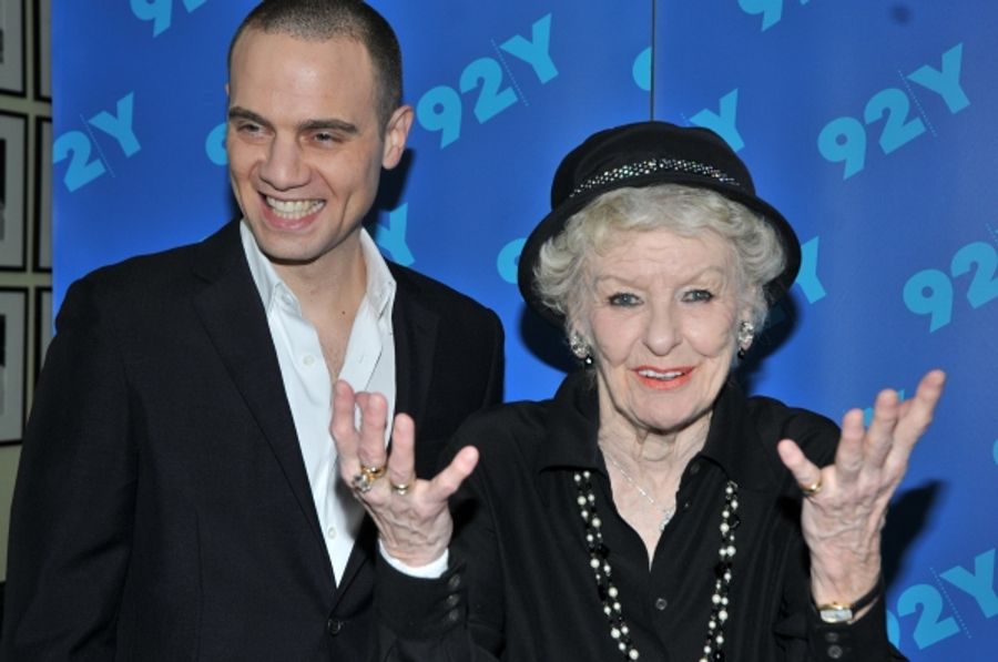 Photo Flash: Elaine Stritch Visits BROADWAY TALKS Image