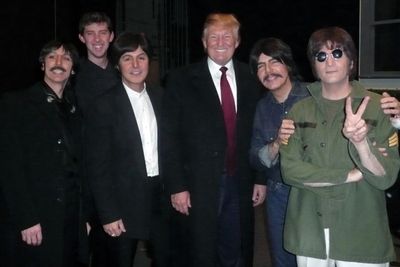 Joe Bologna, Chris Smallwood, Joey Curatolo, Donald Trump, Joe Bithorn and Steve Land Photo