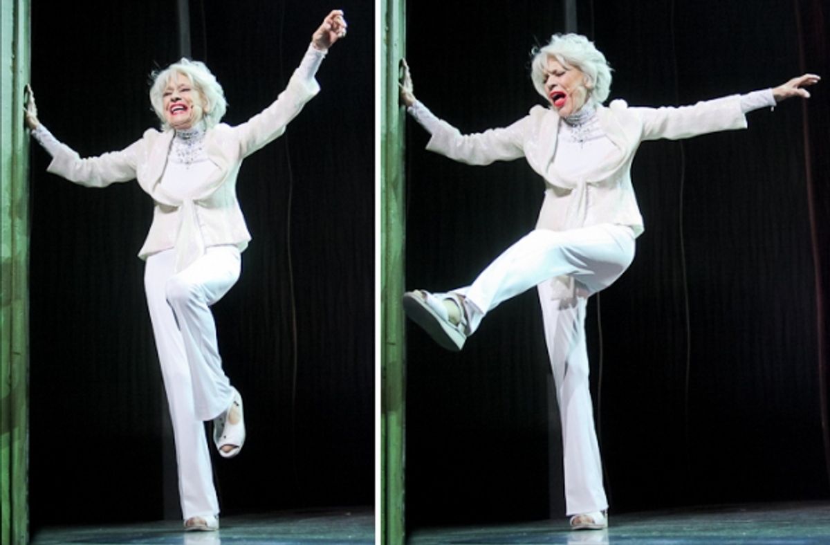 Carol Channing at 