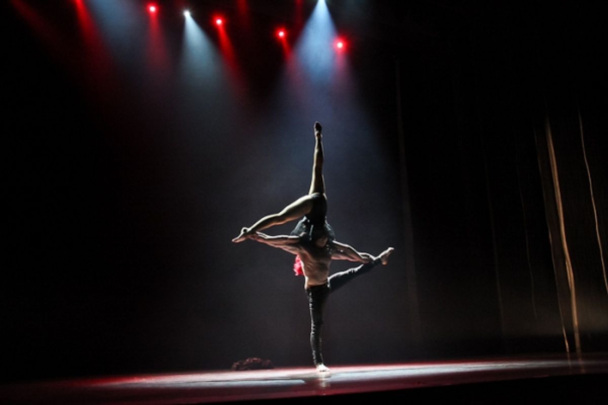 Julie Nelson and Rudi Maccagi of Rock of Ages at 