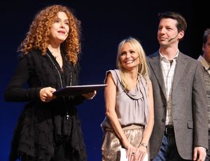 Bernadette Peters, Kristin Chenoweth, and Sean Hayes Photo